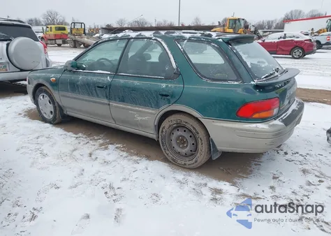 2000 Subaru Outback z USA, uszkodzony, nr VIN JF1GF4859YG800437